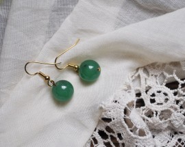 Turquoise earrings by Compliment; image copyright Erin Torrance